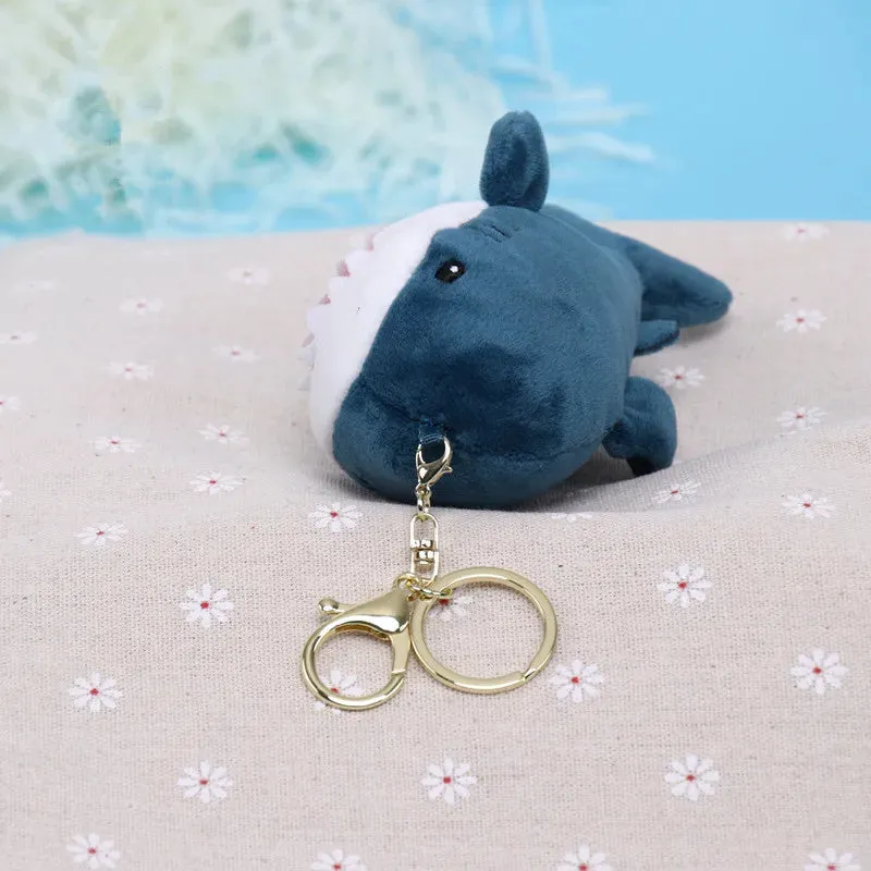 1PC Mini Shark Plushie Pendant