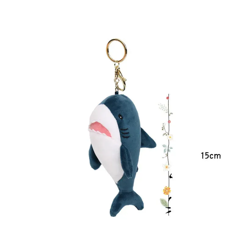 1PC Mini Shark Plushie Pendant