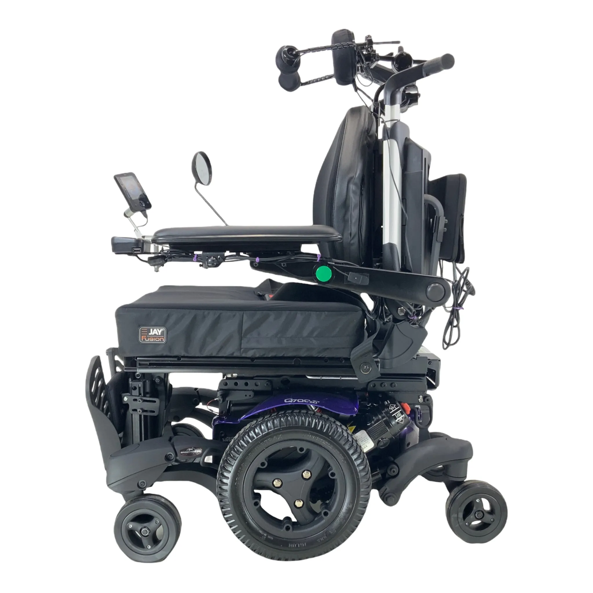 2020 Quickie Q700M Power Chair | 22" x 20" Seat | Head Array, Seat Elevate | Only 6 Miles!