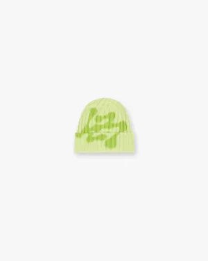 247 Heavy Rib Beanie - Shadow Lime