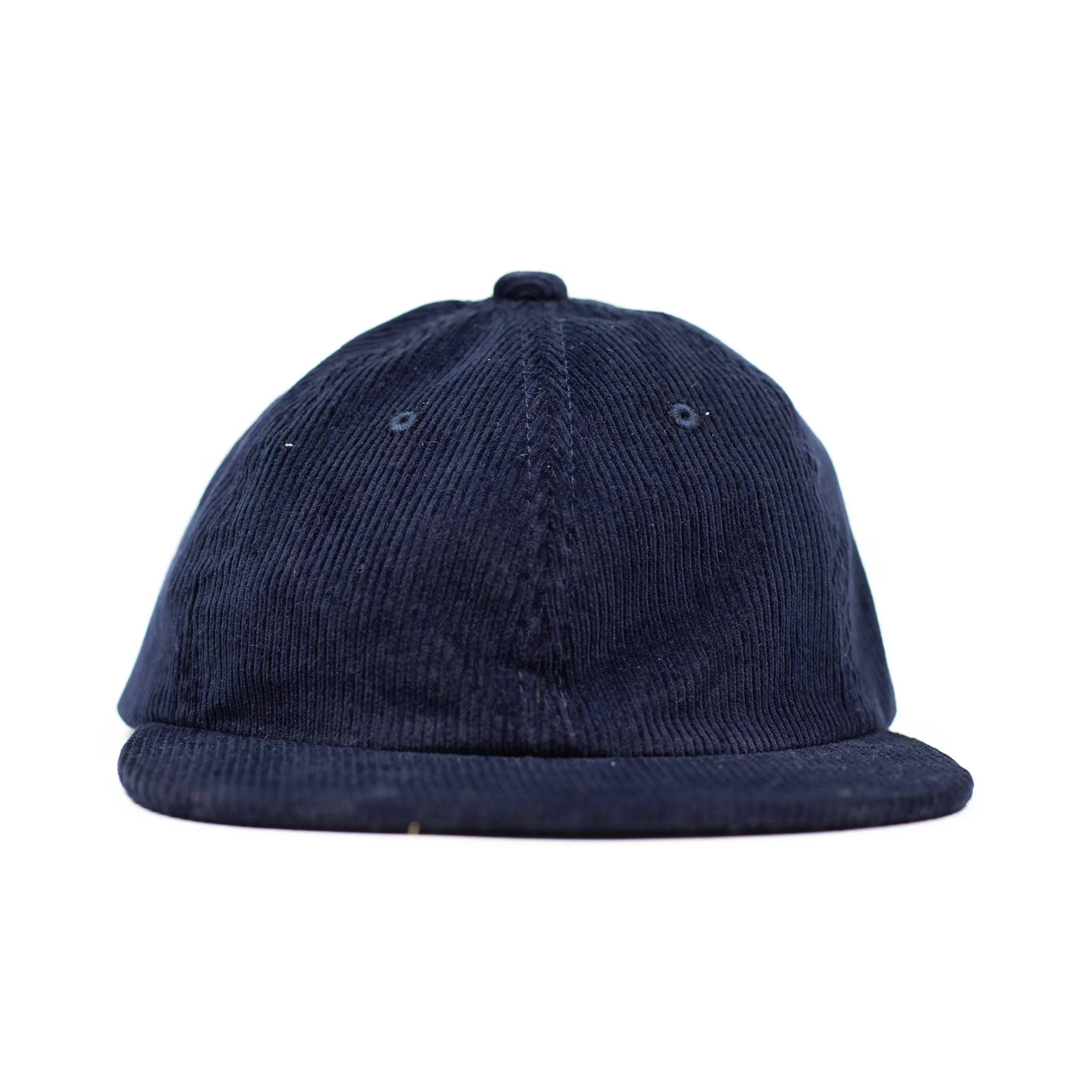 6-panel baseball cap in Navy corduroy