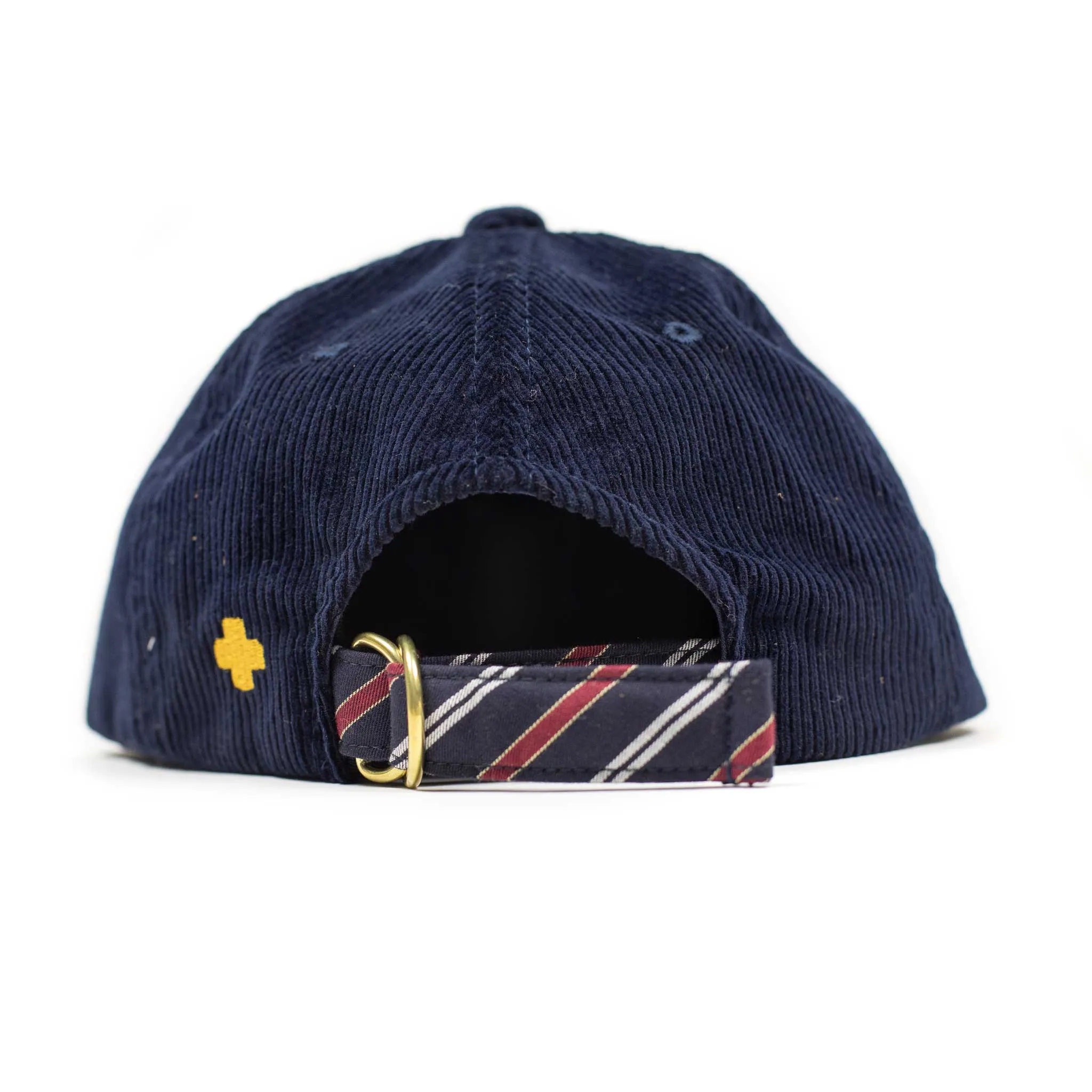 6-panel baseball cap in Navy corduroy