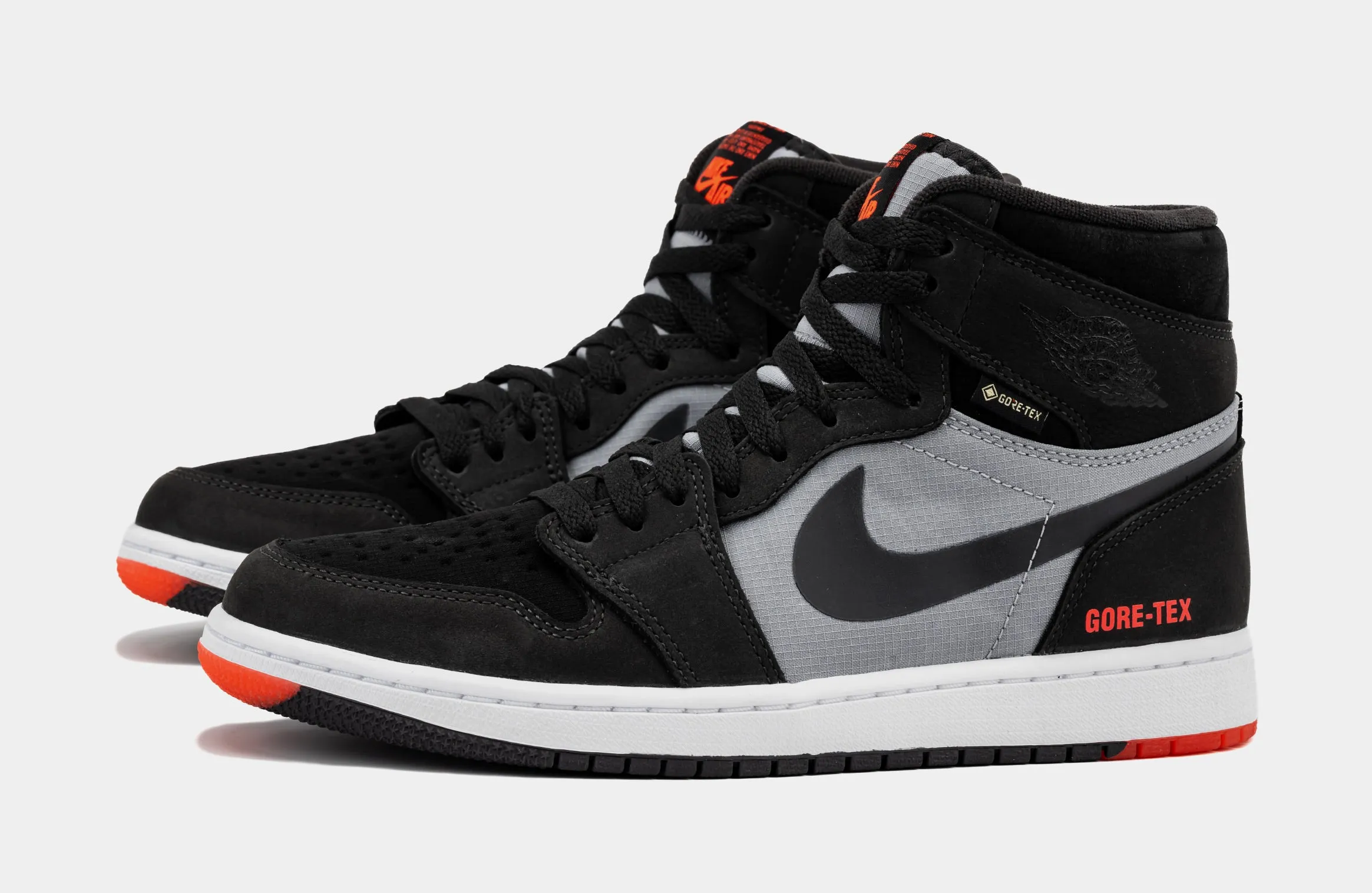 Air Jordan 1 High Element Bred Mens Lifestyle Shoes (Cement Grey/Charcoal/Black)