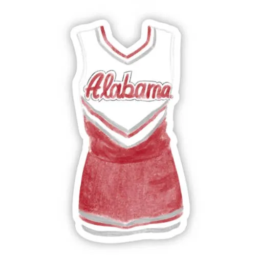 Alabama Cheerleader | Waterproof Sticker