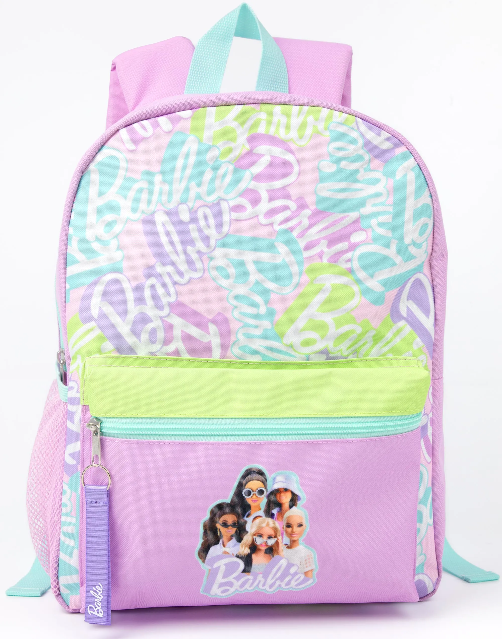 Barbie Girls Dolls 4 Piece Backpack Water Bottle Lunch Bag Pencil Case