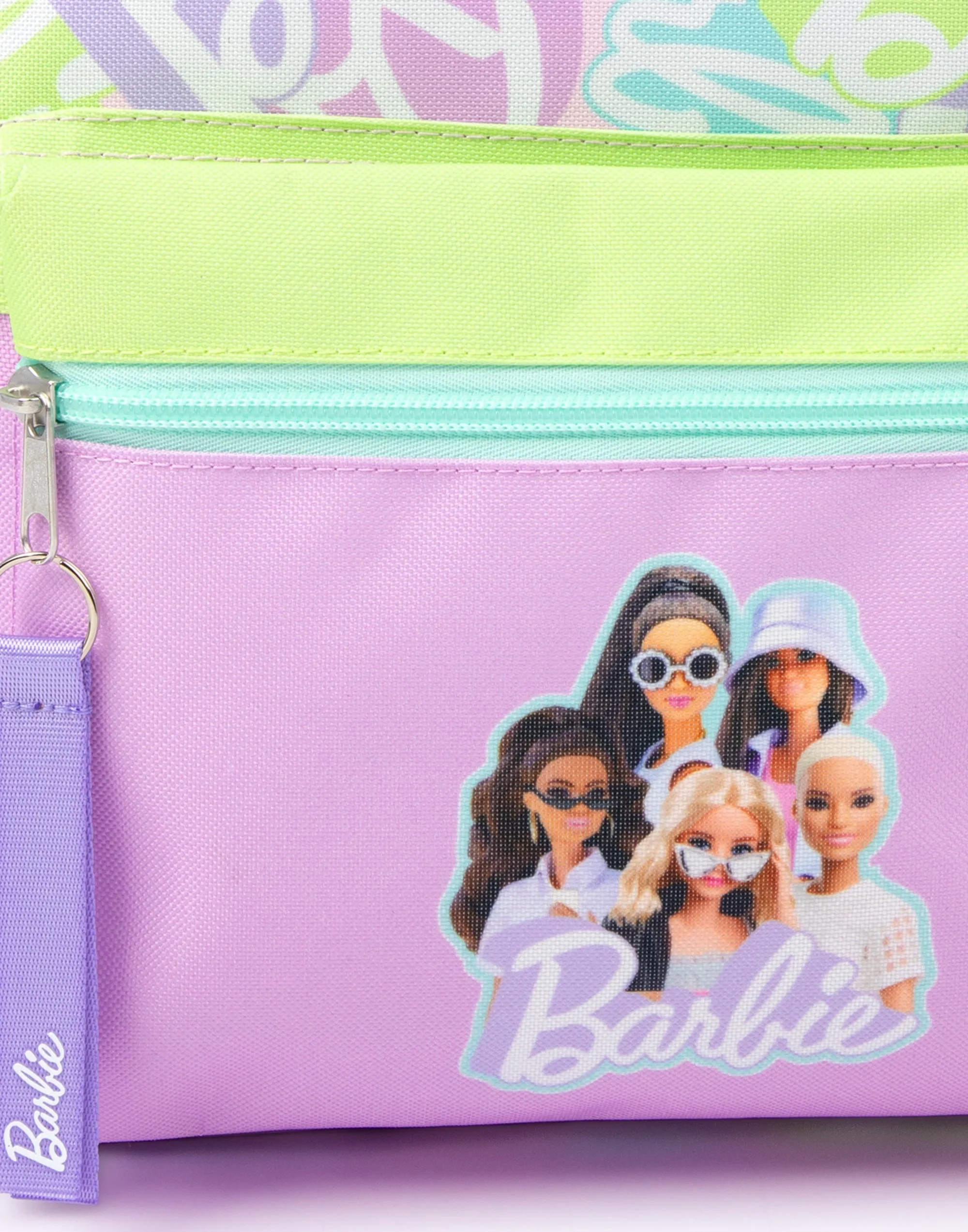 Barbie Girls Dolls 4 Piece Backpack Water Bottle Lunch Bag Pencil Case