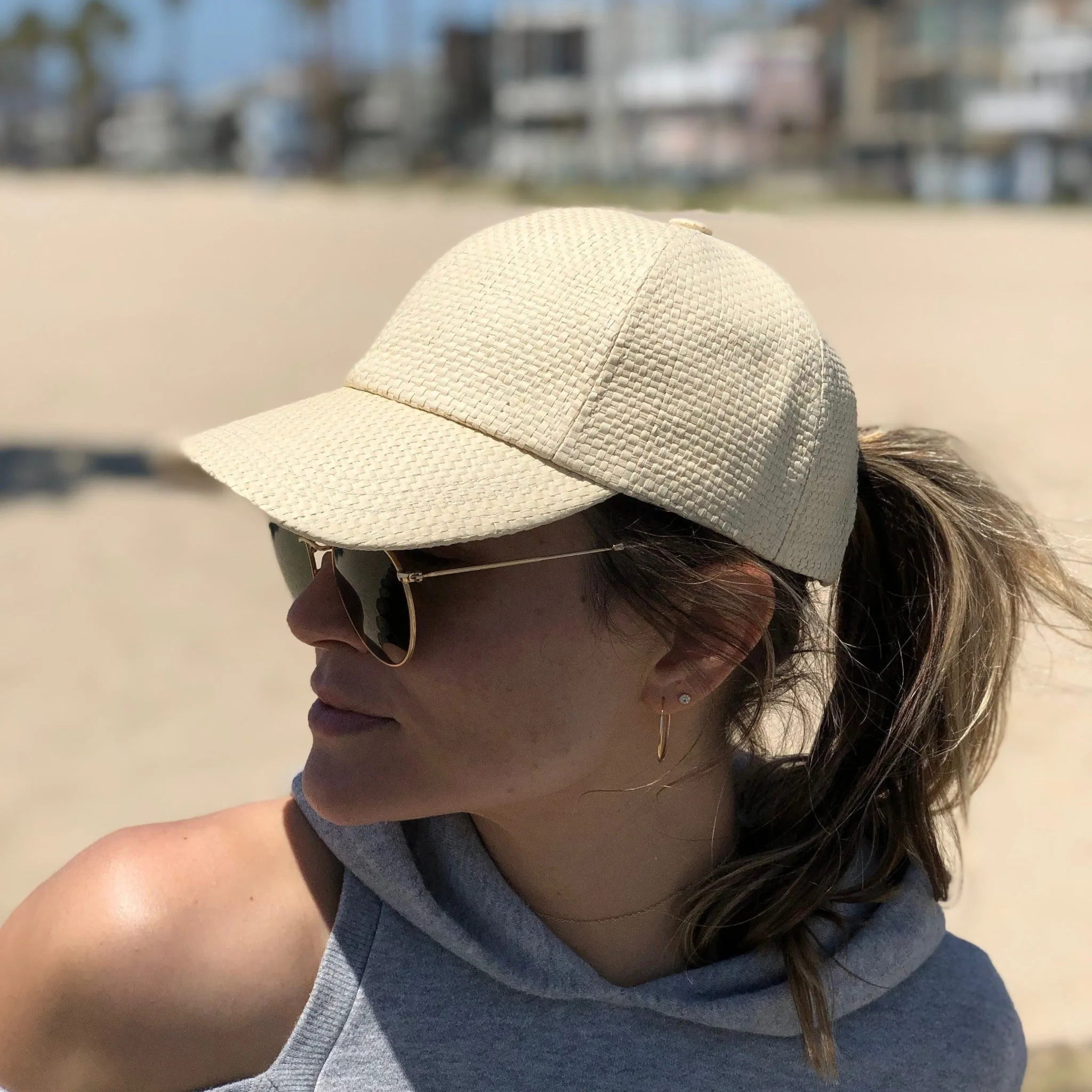 Beach Cap in Natural