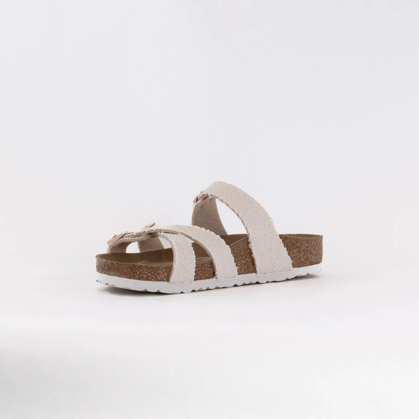 Birkenstock Franca (Women's) - Vegan Canvas Eggshell