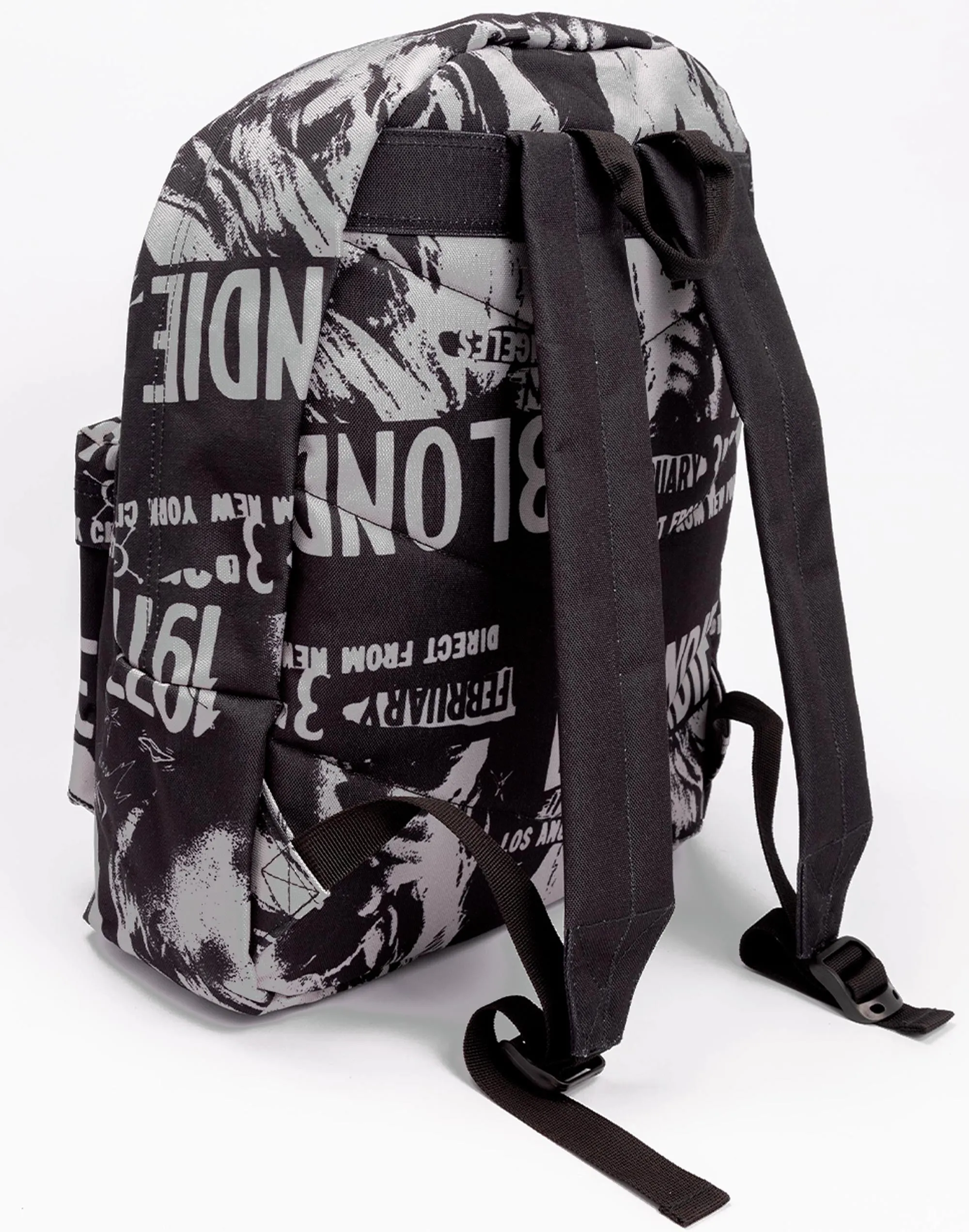 Blondie Logo Unisex Black Backpack