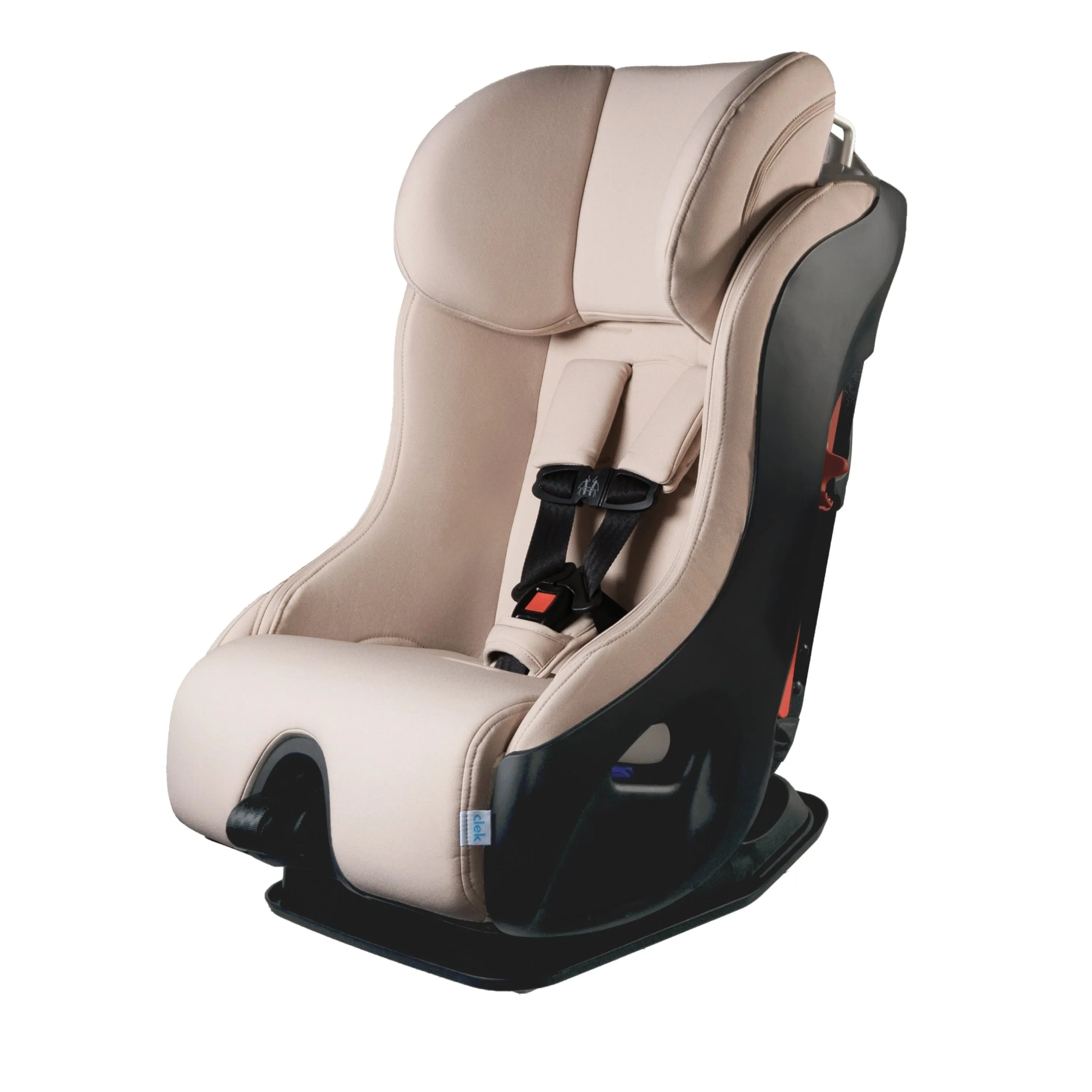 Clek - Fllo Convertible Car Seat - Latte Ziip (Flame Retardant Free)