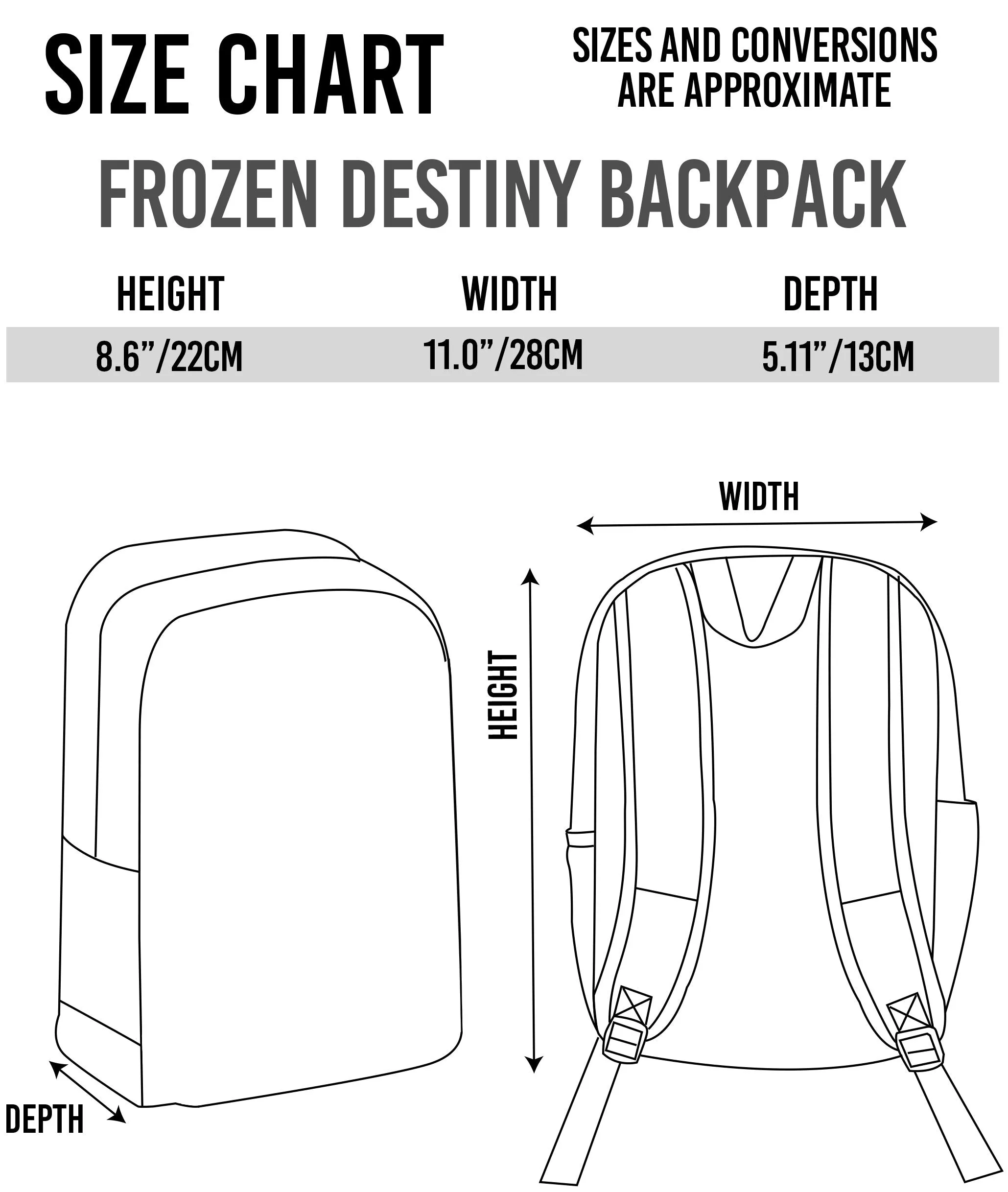 Disney Frozen 2 Destiny Awaits Backpack (One Size)