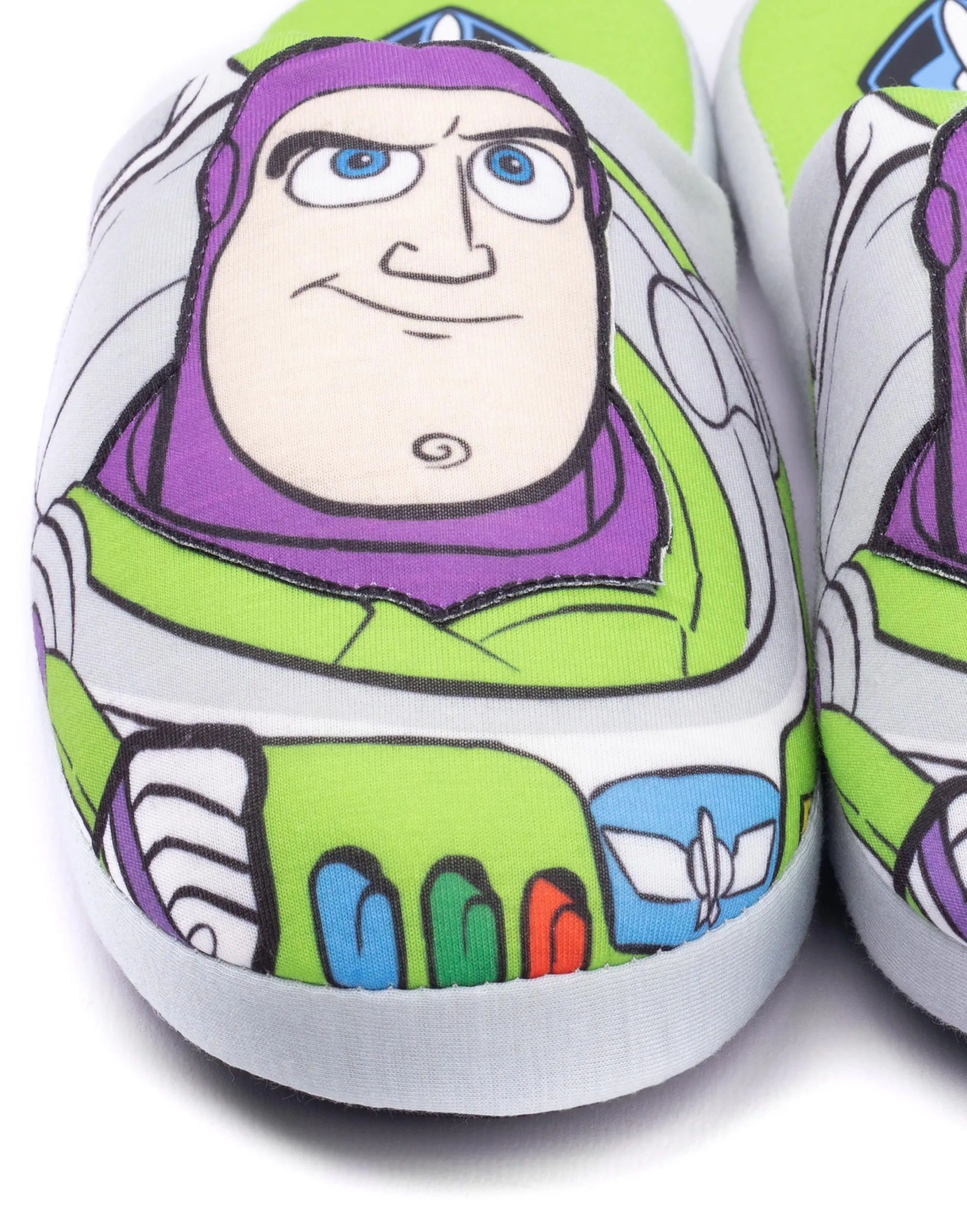 Disney Pixar Toy Story Buzz Lightyear Partial 3D Men's Novelty Slippers