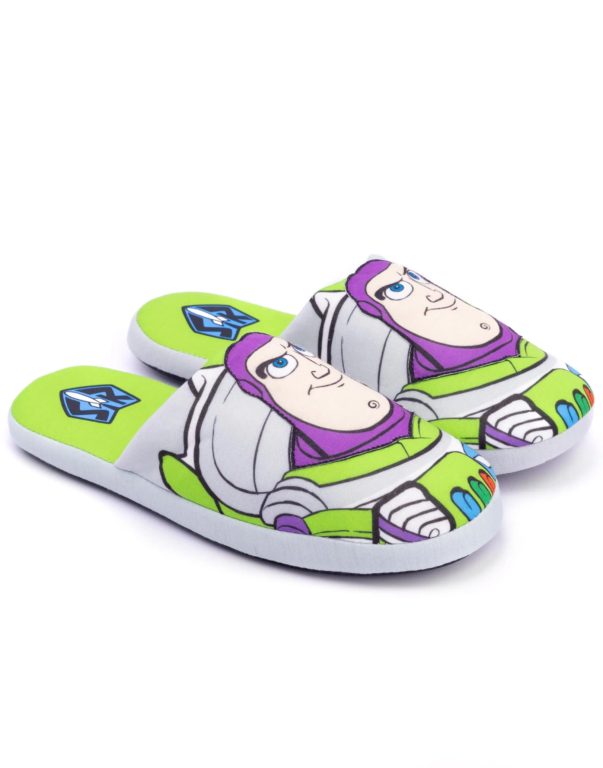 Disney Pixar Toy Story Buzz Lightyear Partial 3D Men's Novelty Slippers