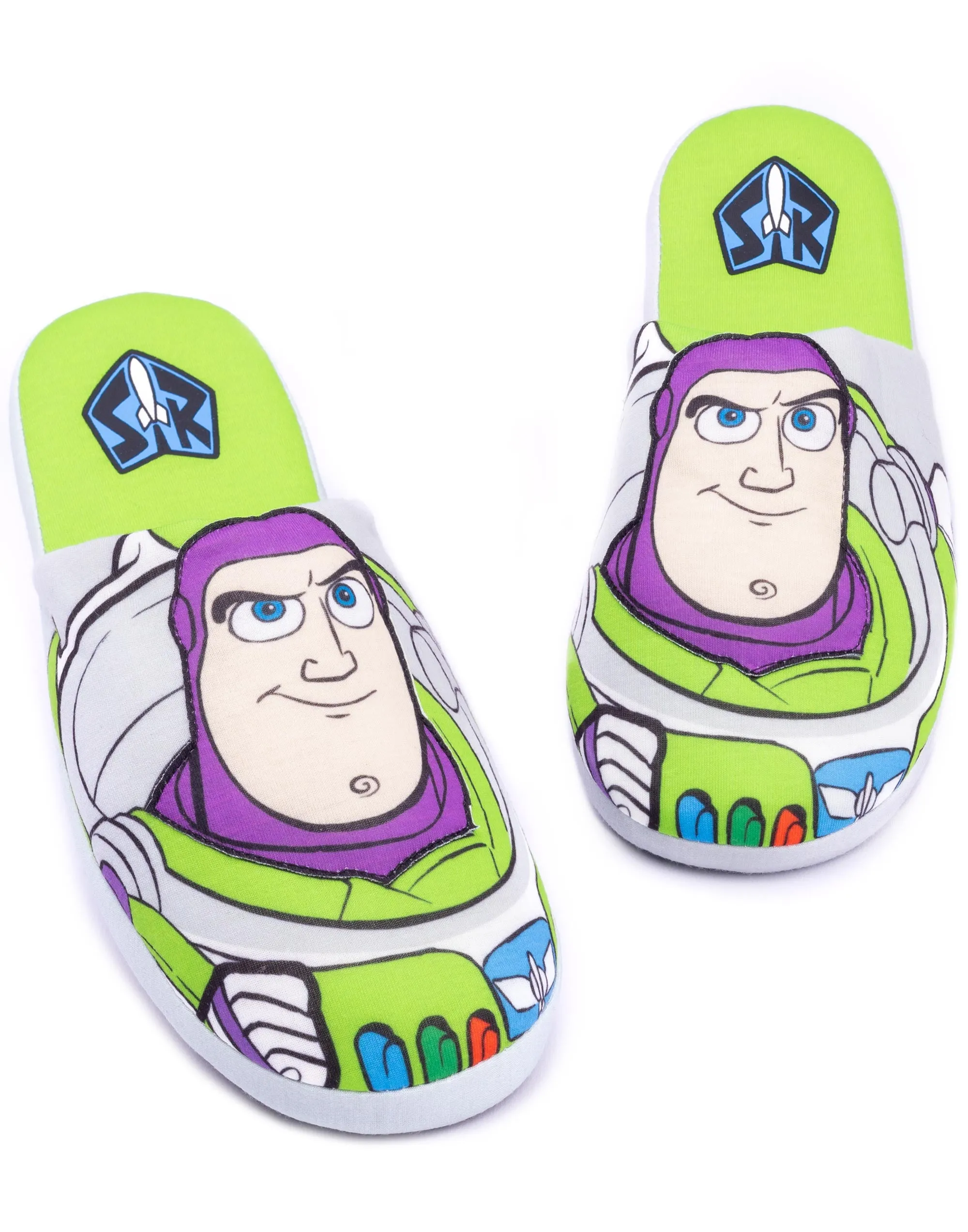 Disney Pixar Toy Story Buzz Lightyear Partial 3D Men's Novelty Slippers