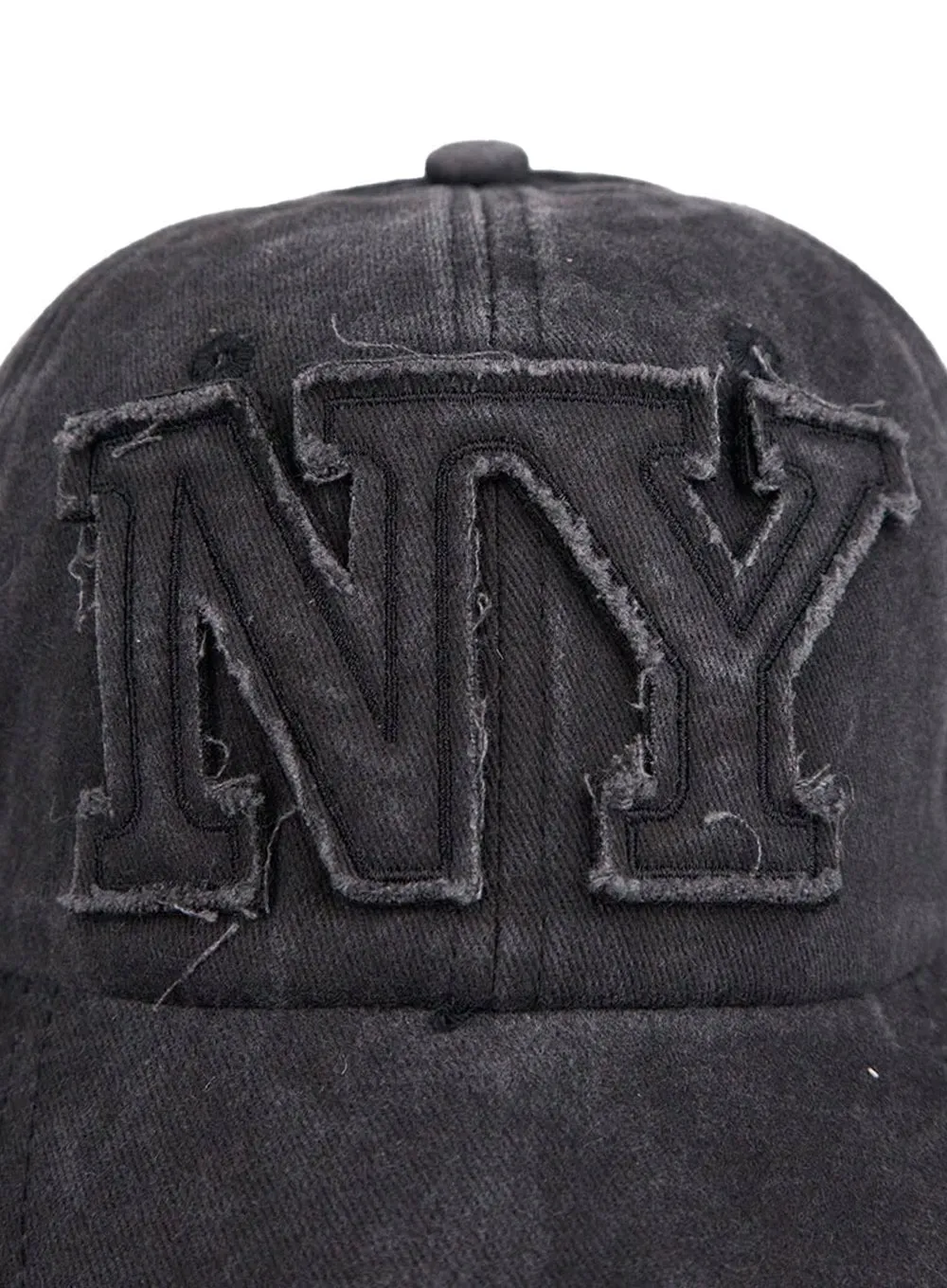 Distressed Patch Baseball Cap IN427