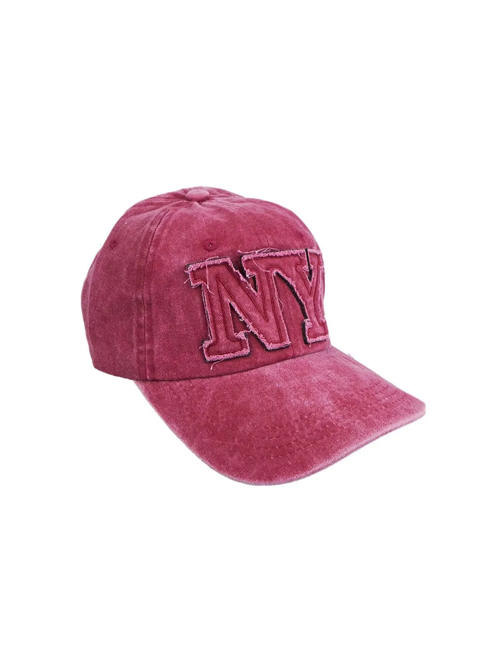 Distressed Patch Baseball Cap IN427