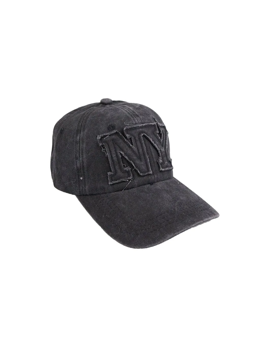 Distressed Patch Baseball Cap IN427