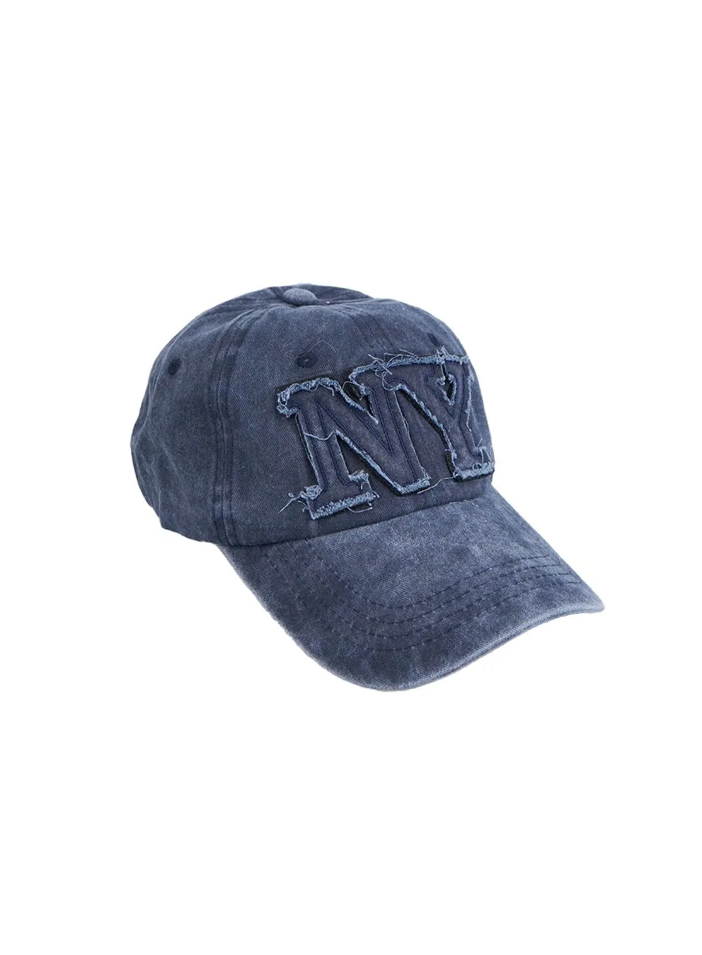 Distressed Patch Baseball Cap IN427