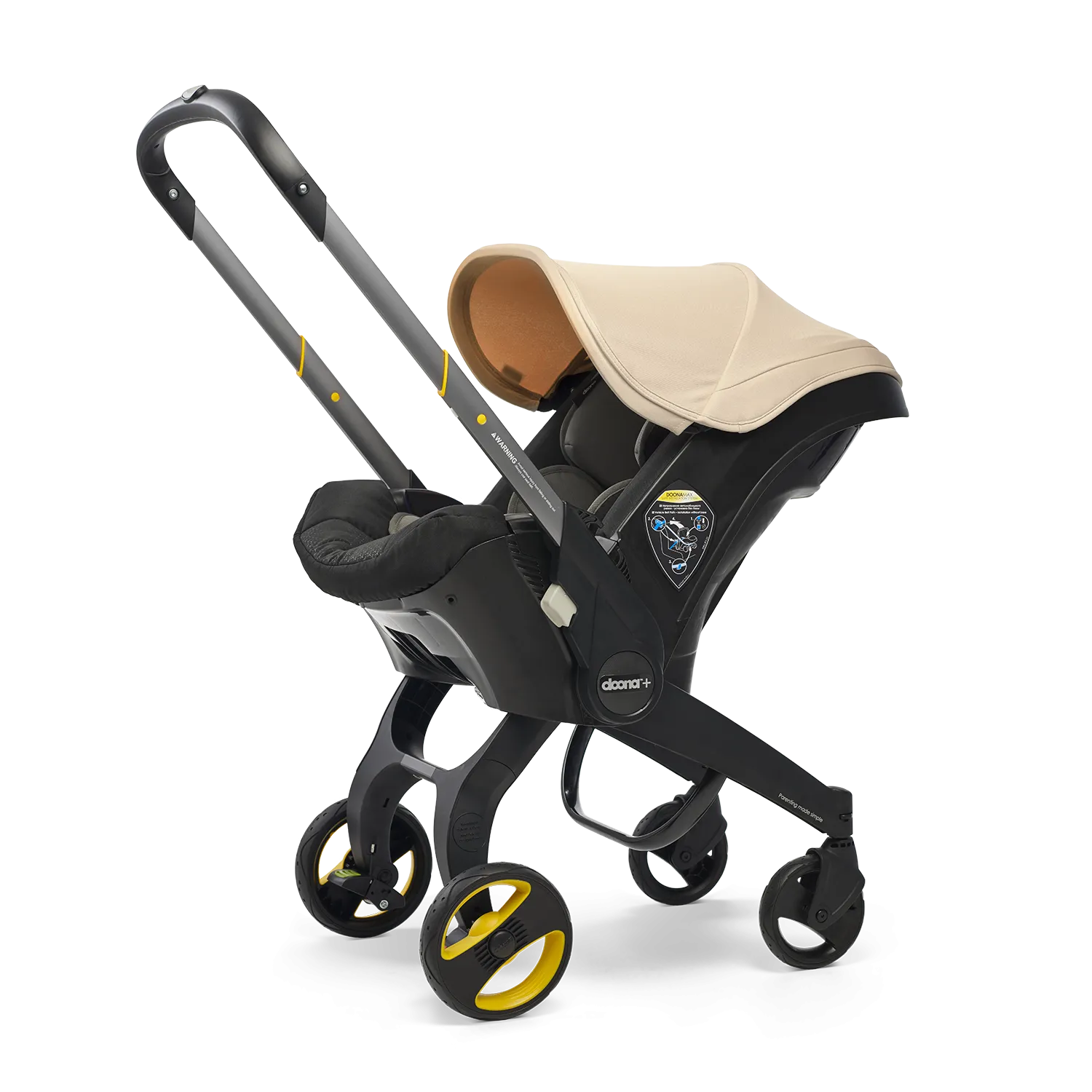 Doona - Infant Car Seat   Stroller   Base - Sahara Sand