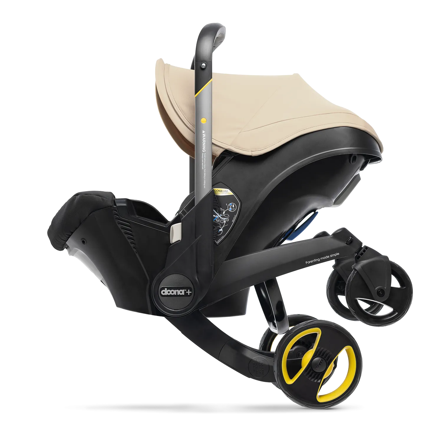 Doona - Infant Car Seat   Stroller   Base - Sahara Sand