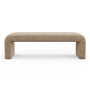 Felix Bench Seat - Oxford Tan Mottled Velvet