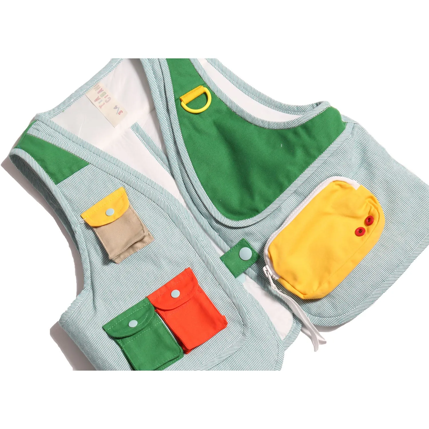 Fisher Utility Patchwork Vest  - FINAL SALE