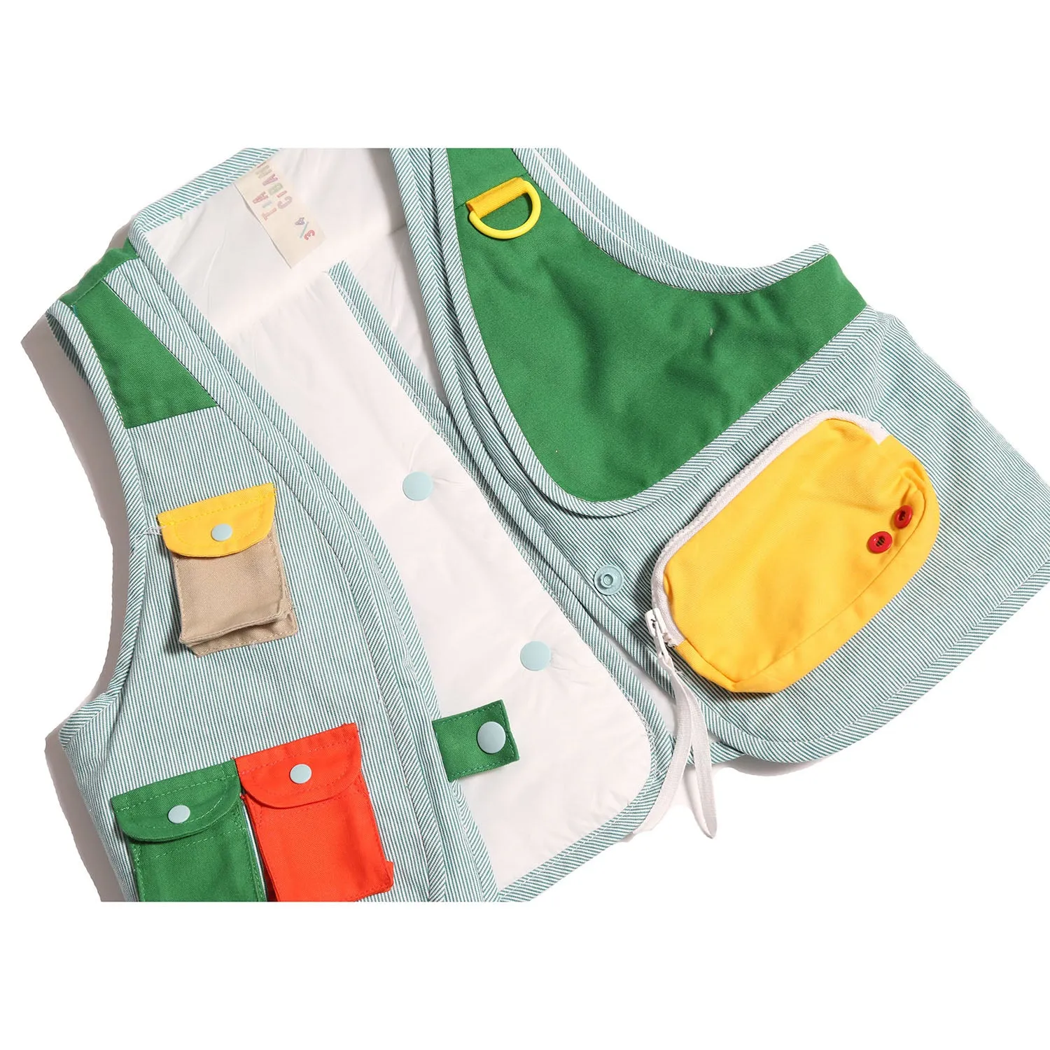 Fisher Utility Patchwork Vest  - FINAL SALE