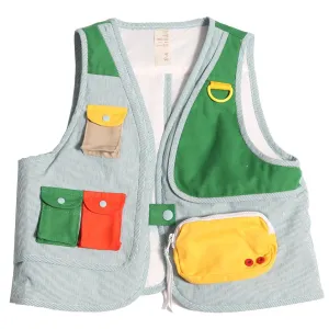 Fisher Utility Patchwork Vest  - FINAL SALE