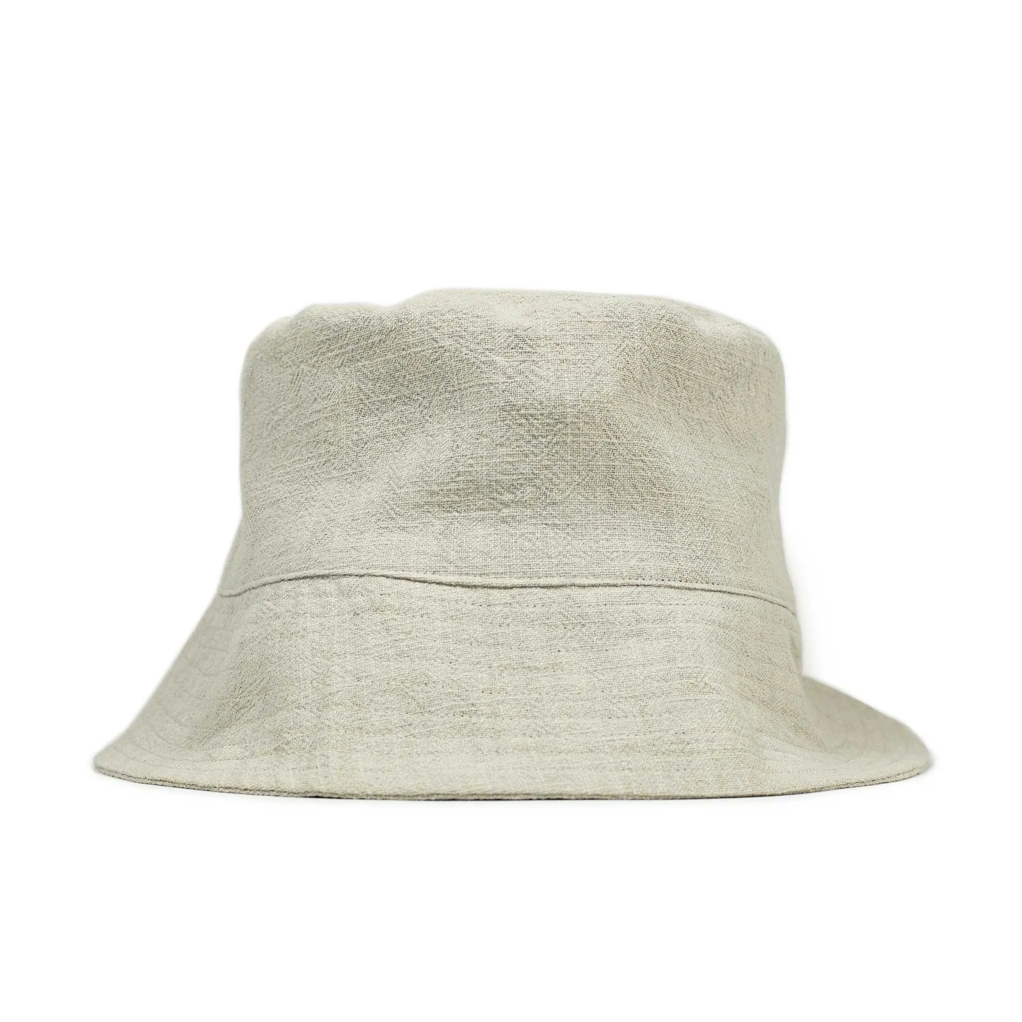 Fisherman hat in ramie ecru