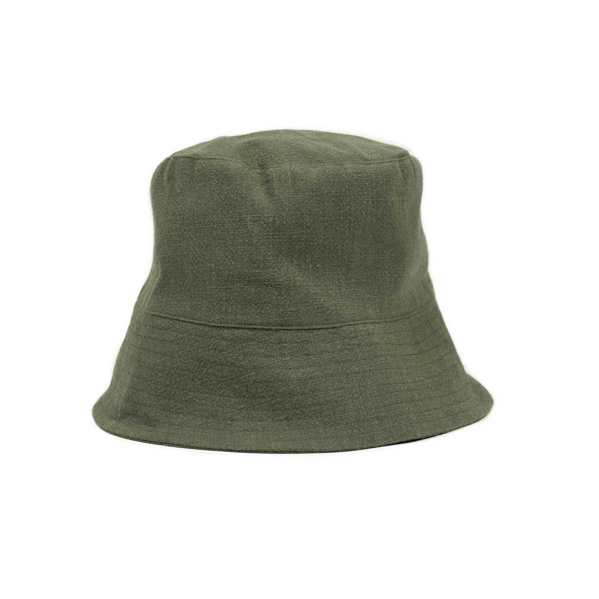 Fisherman hat in ramie moss