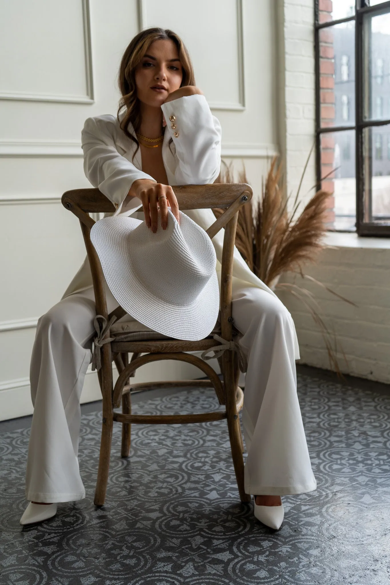 Golden Hour Elegant Rancher Hat