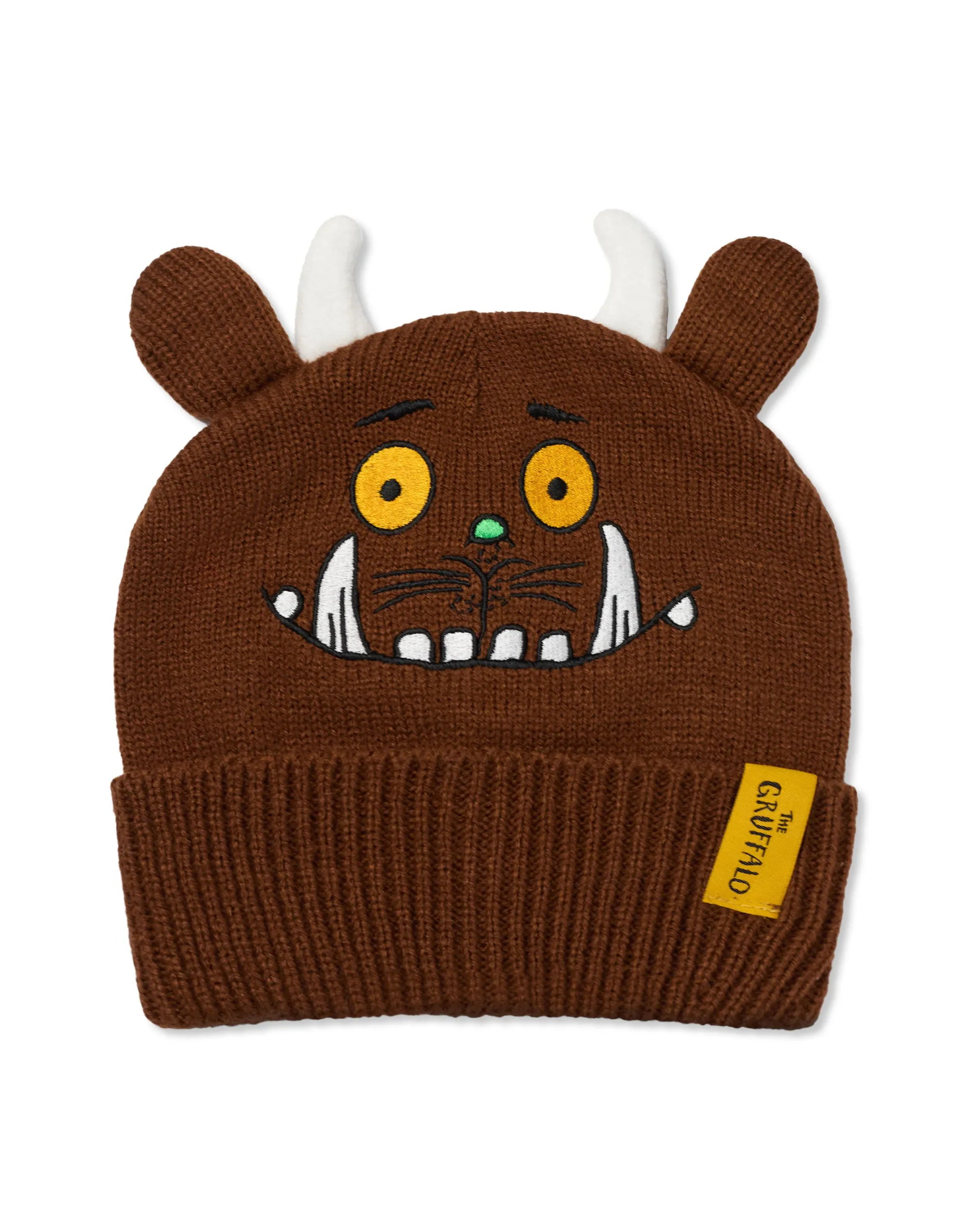 Gruffalo & Friends Unisex Kids Brown Beanie and Gloves Set