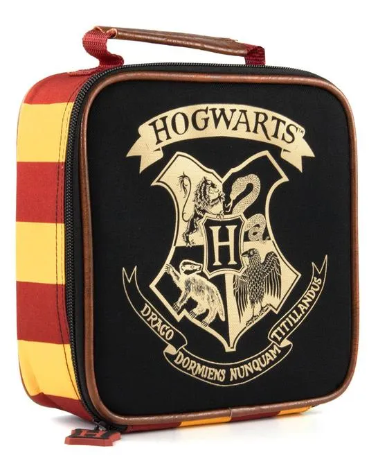 Harry Potter Hogwarts Crest Large Backpack, Lunch Bag and Trainer Bag Bundle