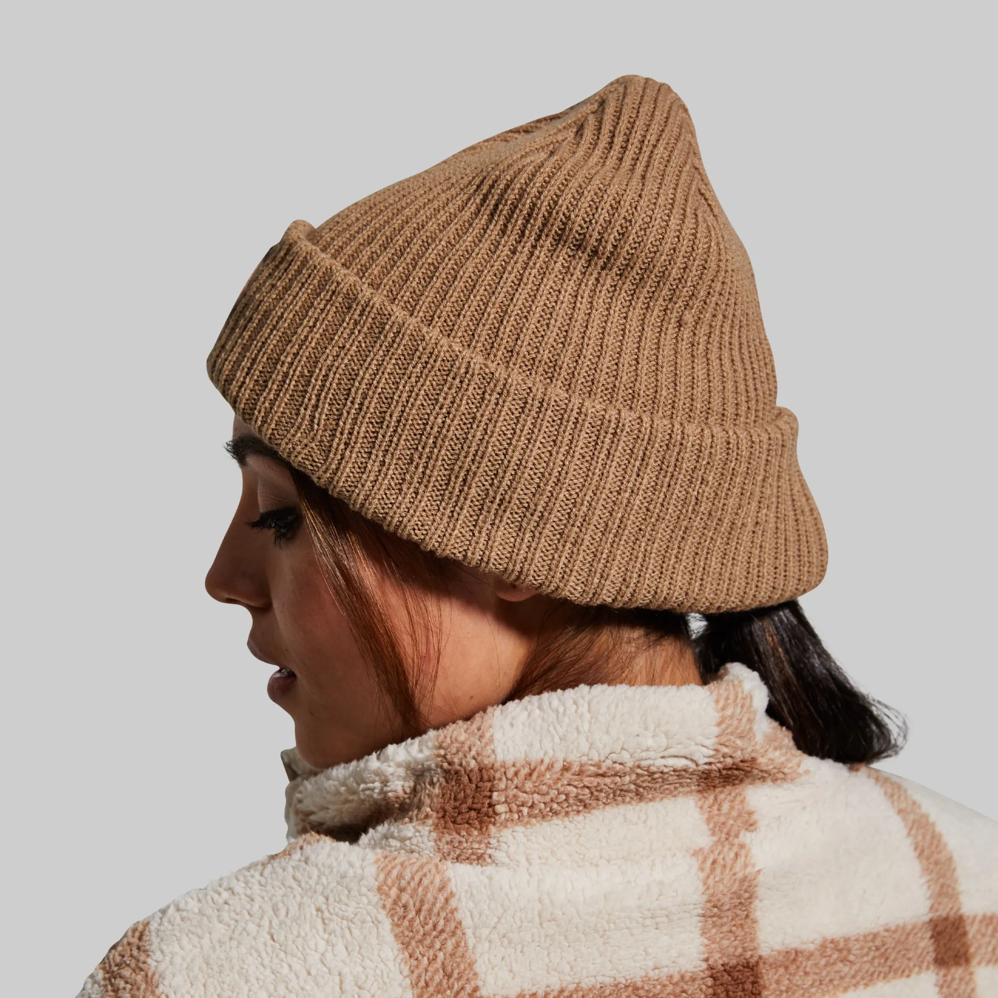 Heritage Knit Beanie (Tiger's Eye)