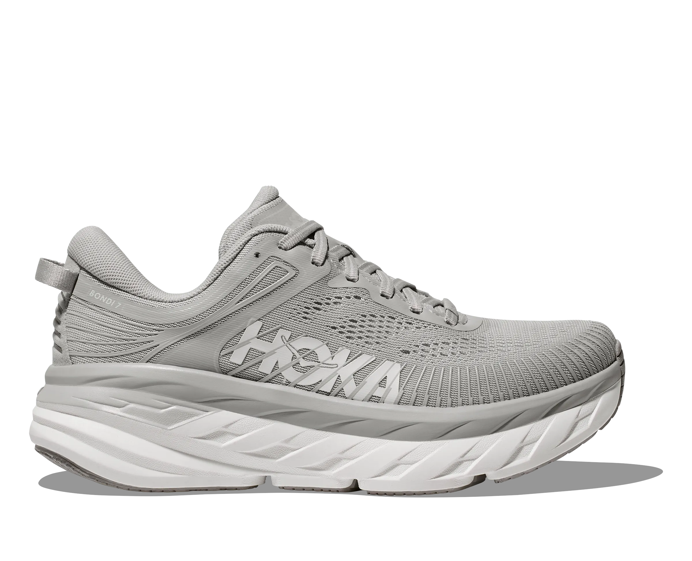 HOKA BONDI V7 WOMEN'S MEDIUM GREY