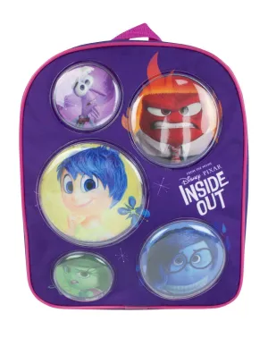 Inside Out Emotions Backpack Purple Rucksack