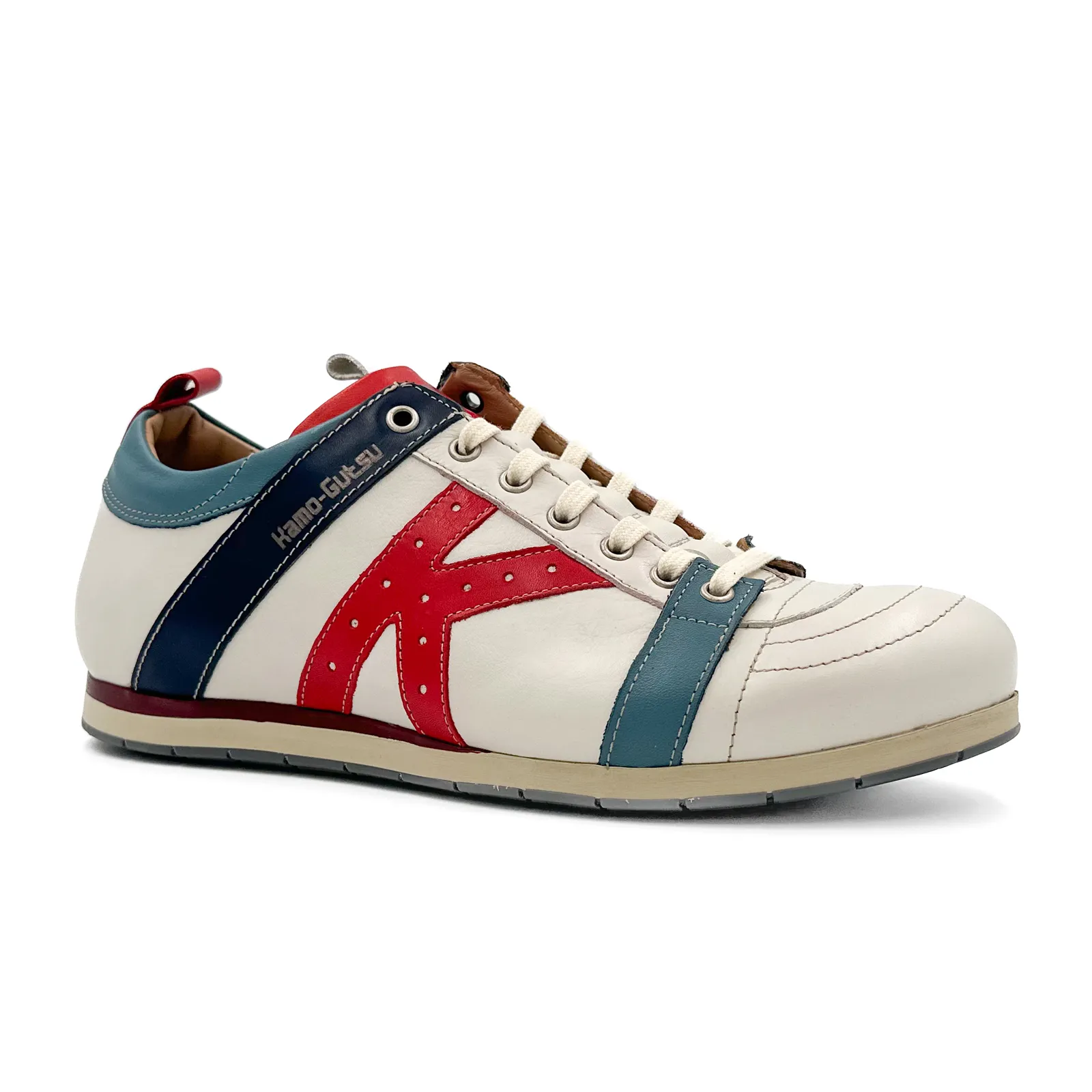 Kamo-Gutsu TIFO 042 Low Sneaker (Men) - Bianco/Rio Lobo