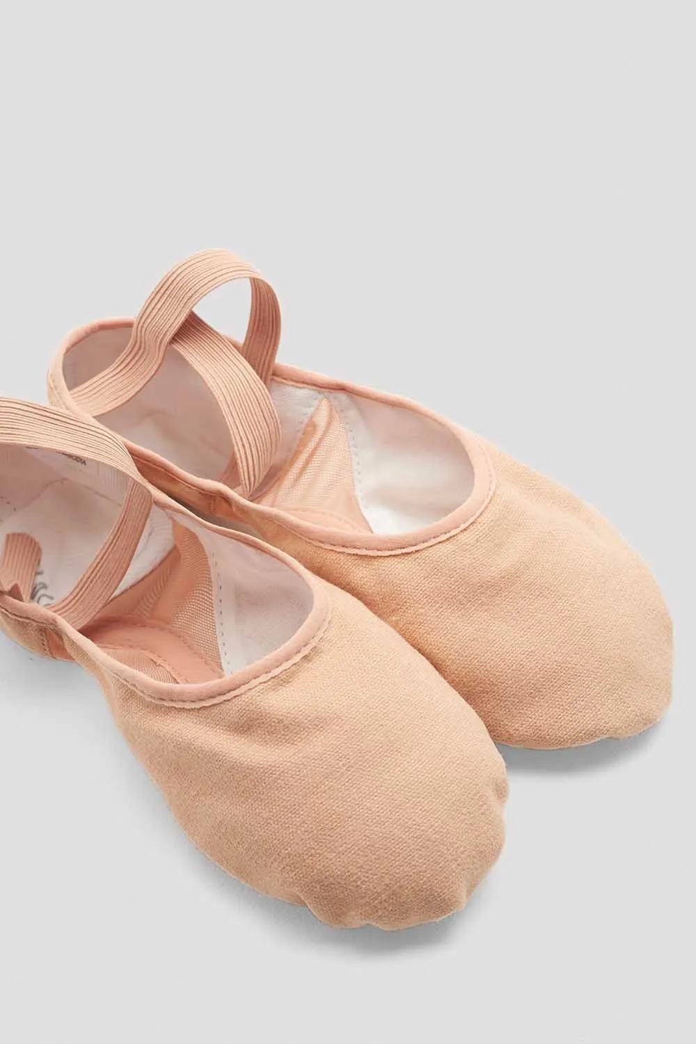 Ladies Pro Arch Canvas Ballet Shoes