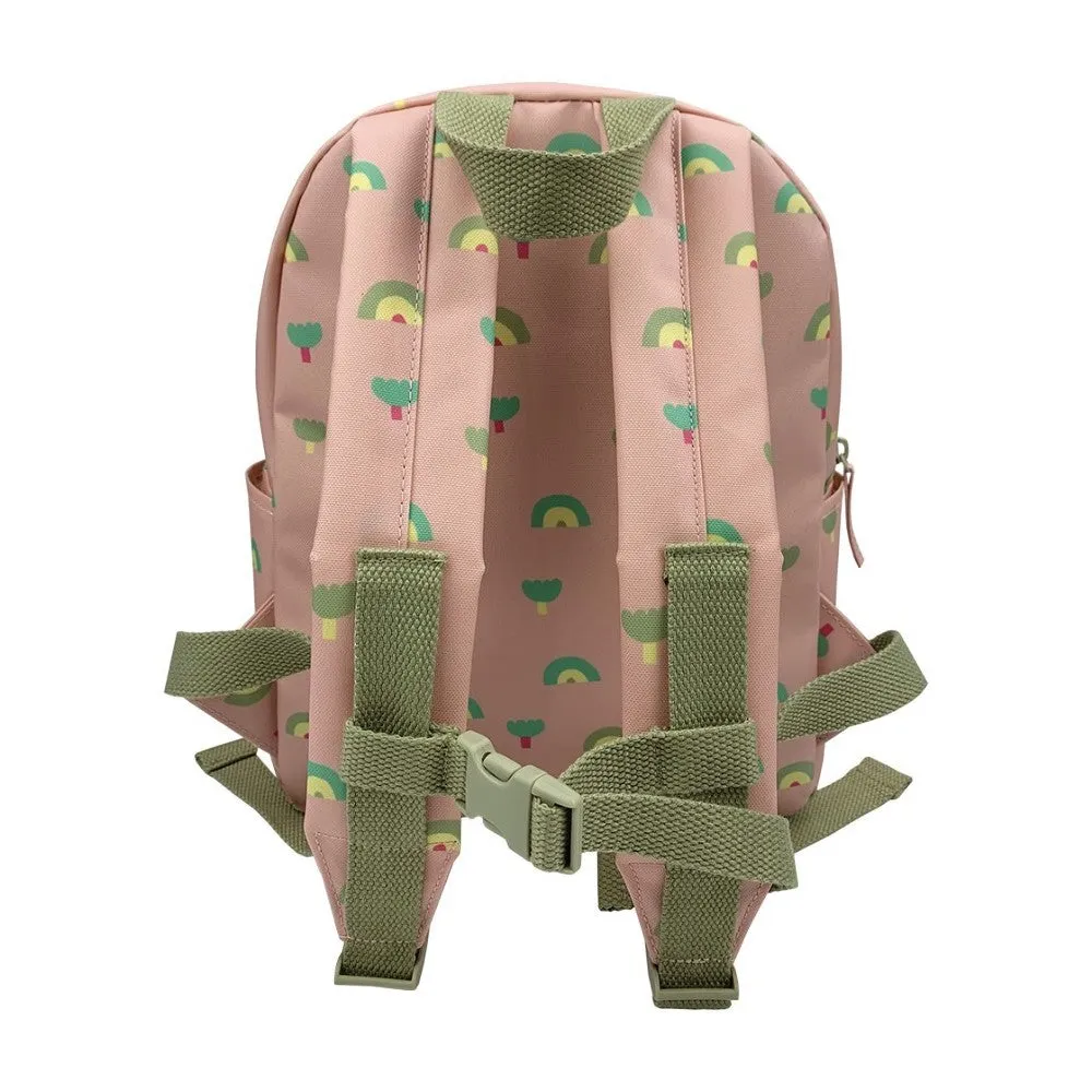 Large Pink Rainbow Backpack