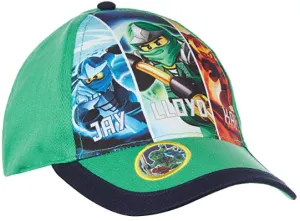 Lego Ninjago Ninja Panels Green Kids Baseball Cap