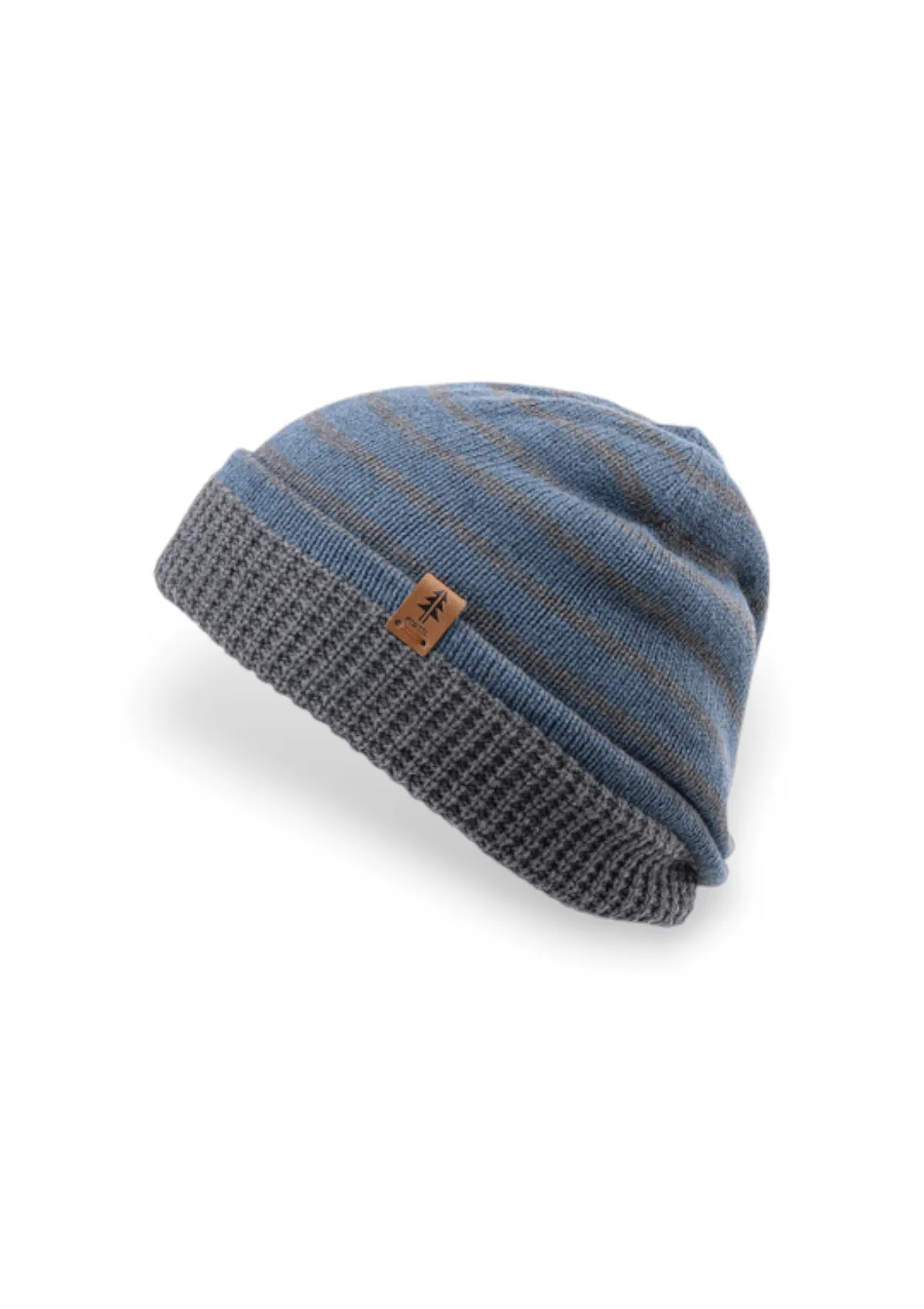 Leslie Slouchy Beanie - Blue Gray