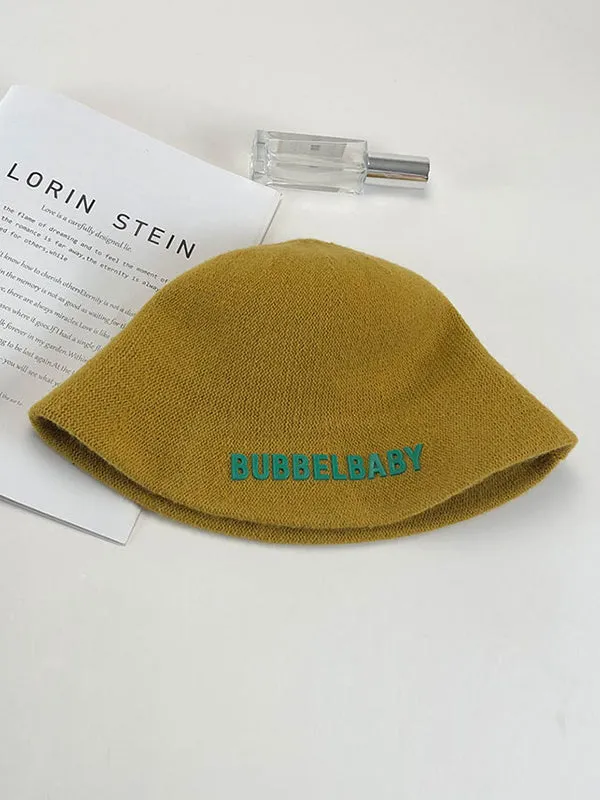 Letter Print Fisherman Hat