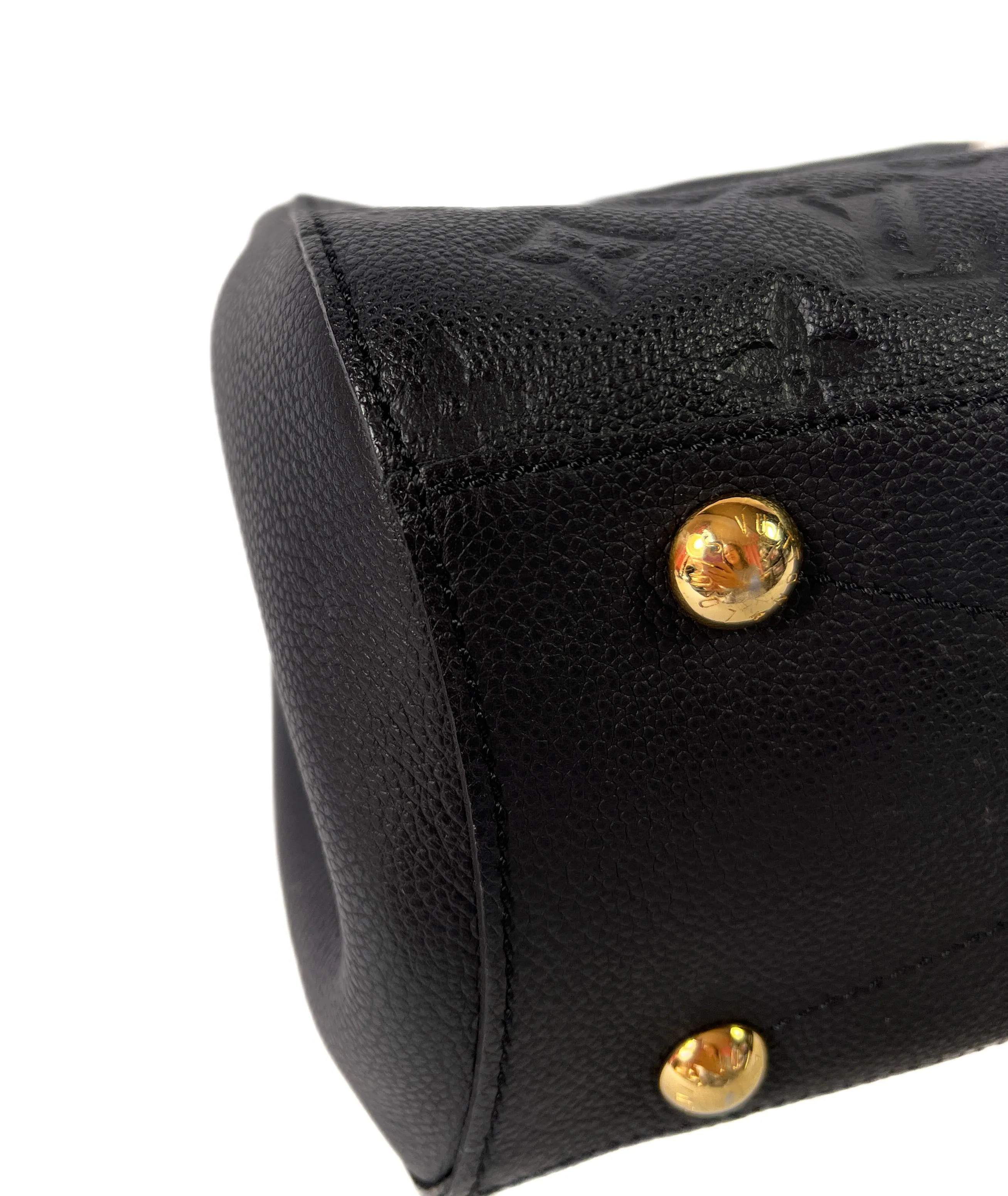 Louis Vuitton black empreinte Montaigne 2014