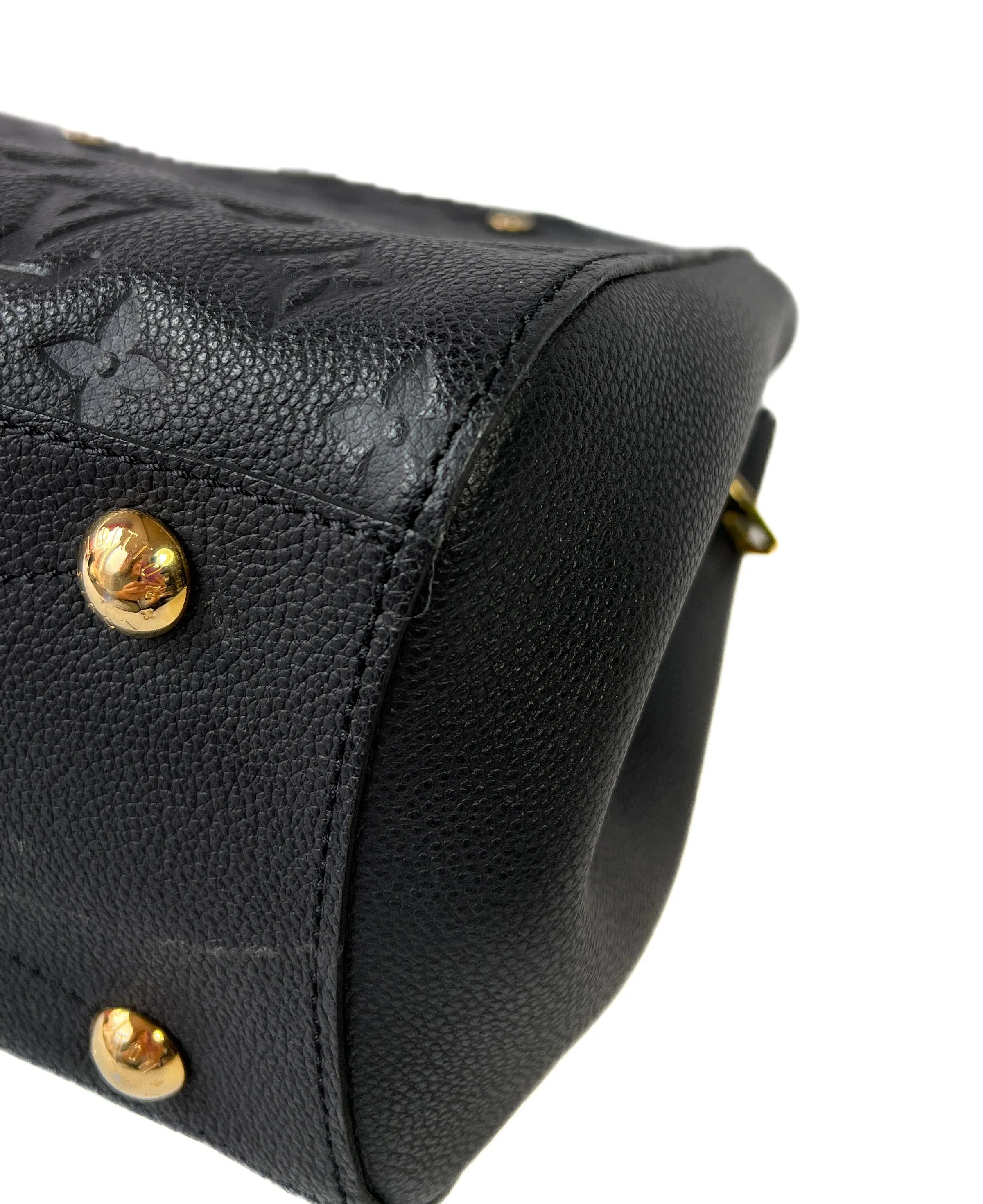 Louis Vuitton black empreinte Montaigne 2014