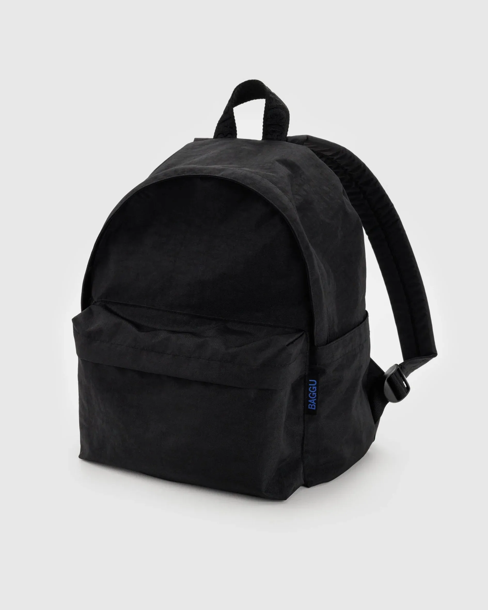 Medium Nylon Backpack in Black