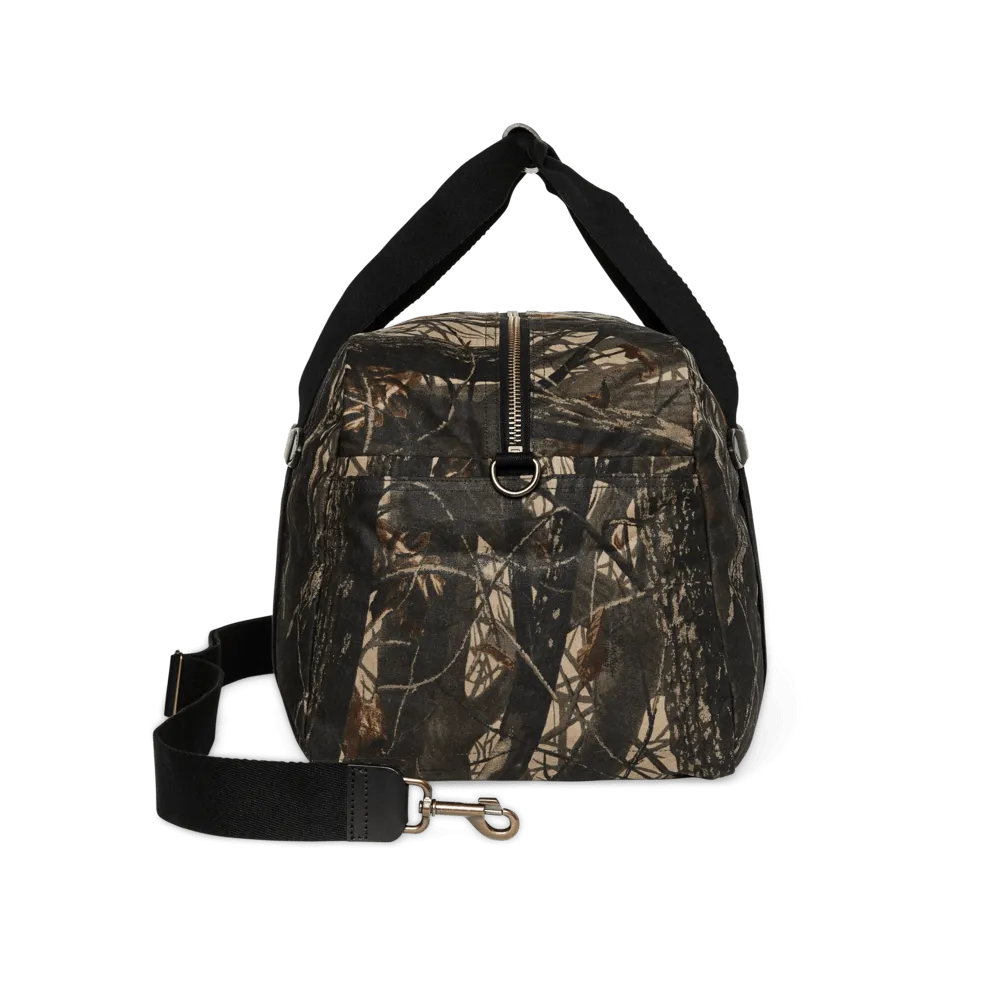 Medium Tin Cloth Duffle Bag- Realtree Hardwoods Camo