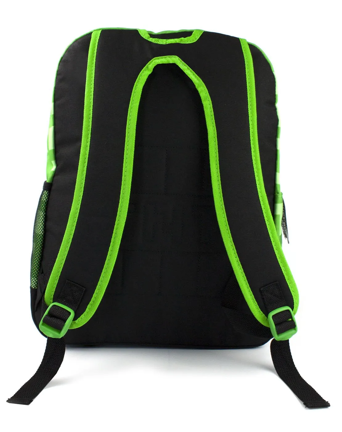 Minecraft Creeper Inside Kids School Backpack - Green