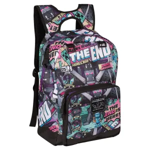 Minecraft Tales From The End Ender Dragon Enderman Backpack School Bag