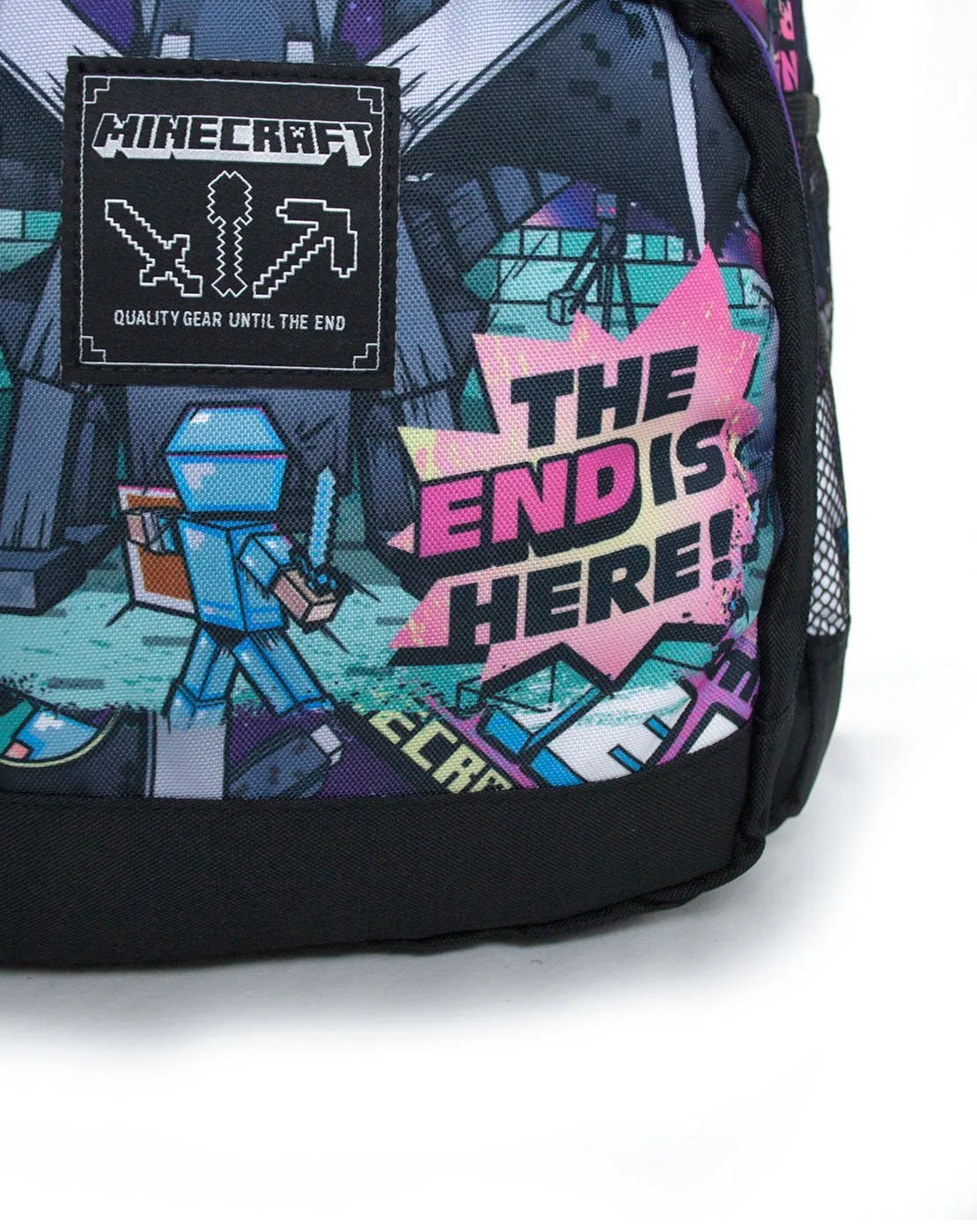 Minecraft Tales From The End Ender Dragon Enderman Backpack School Bag