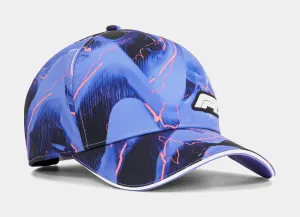 Neon Energy F1 Snapback Mens Hat (Black/Purple)